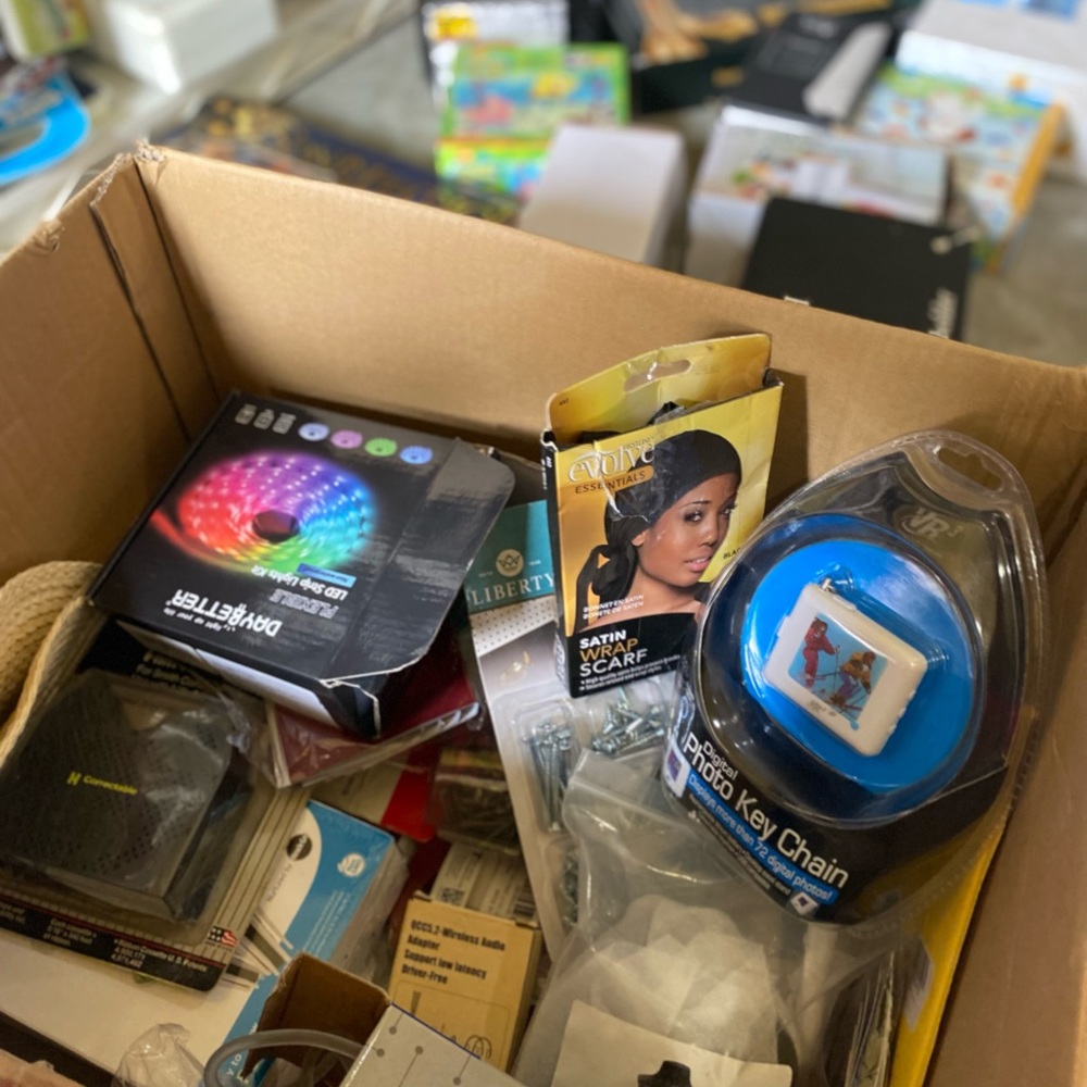 6 items Mystery Box OverStock Shelf Pull amazon Walmart gen merchandise new - Picture 3 of 14